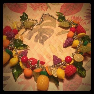 Fruit Statement Necklace